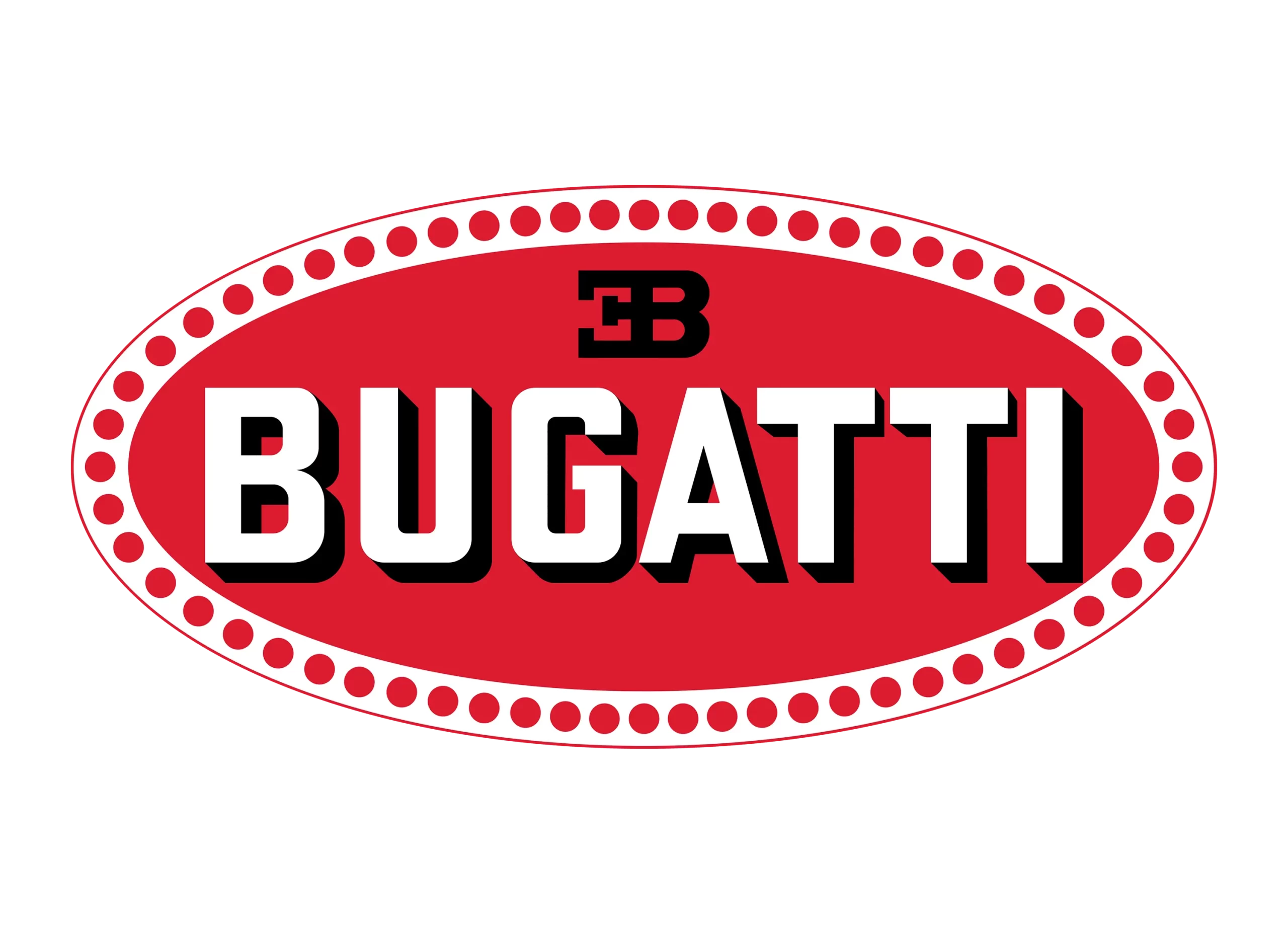 Bugatti logo 1909-1963