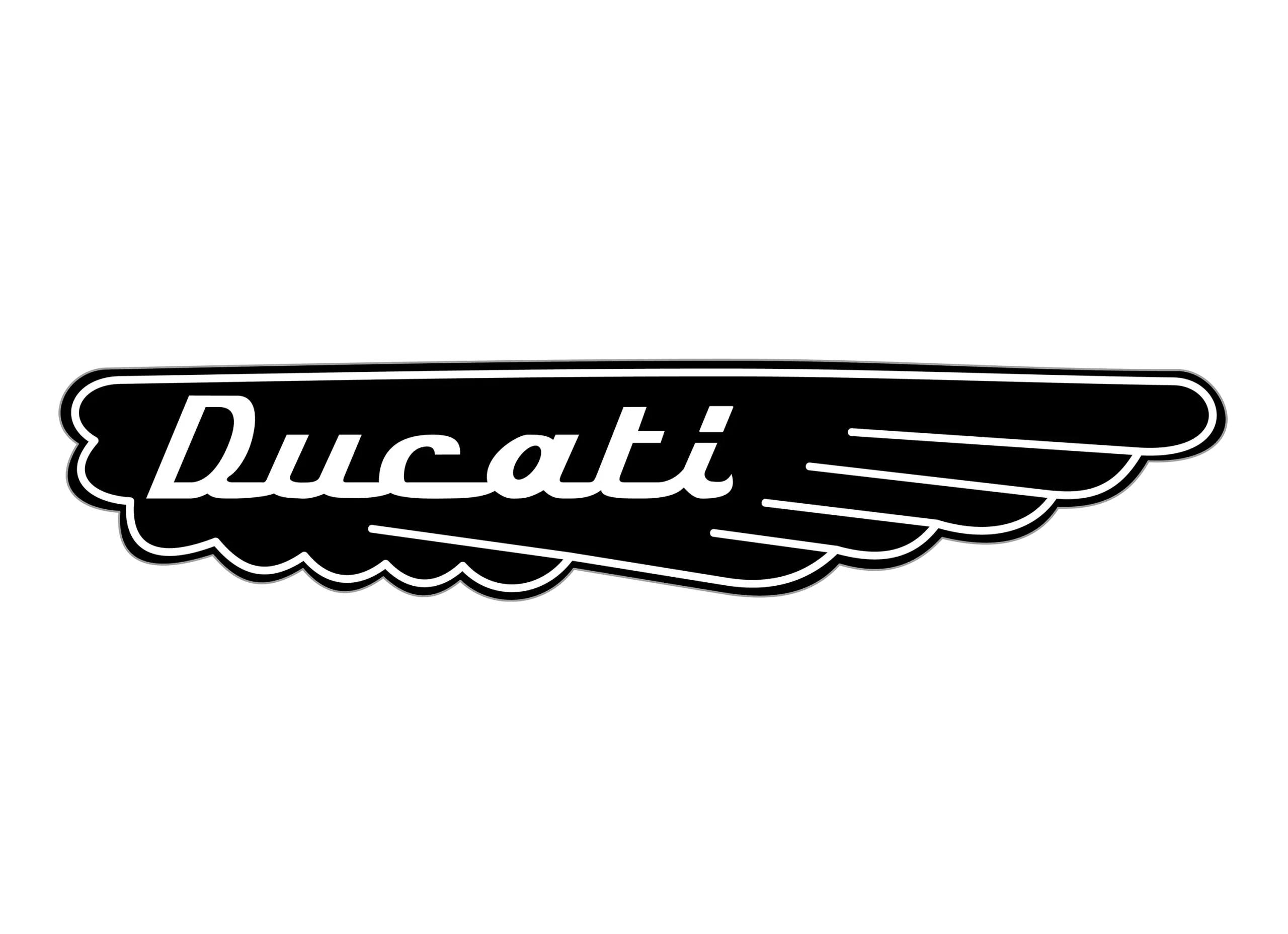 Ducati logo 1967-1977