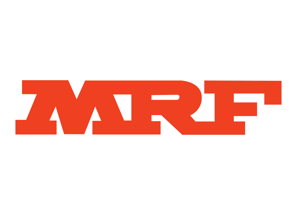 MRF logo 1946-present