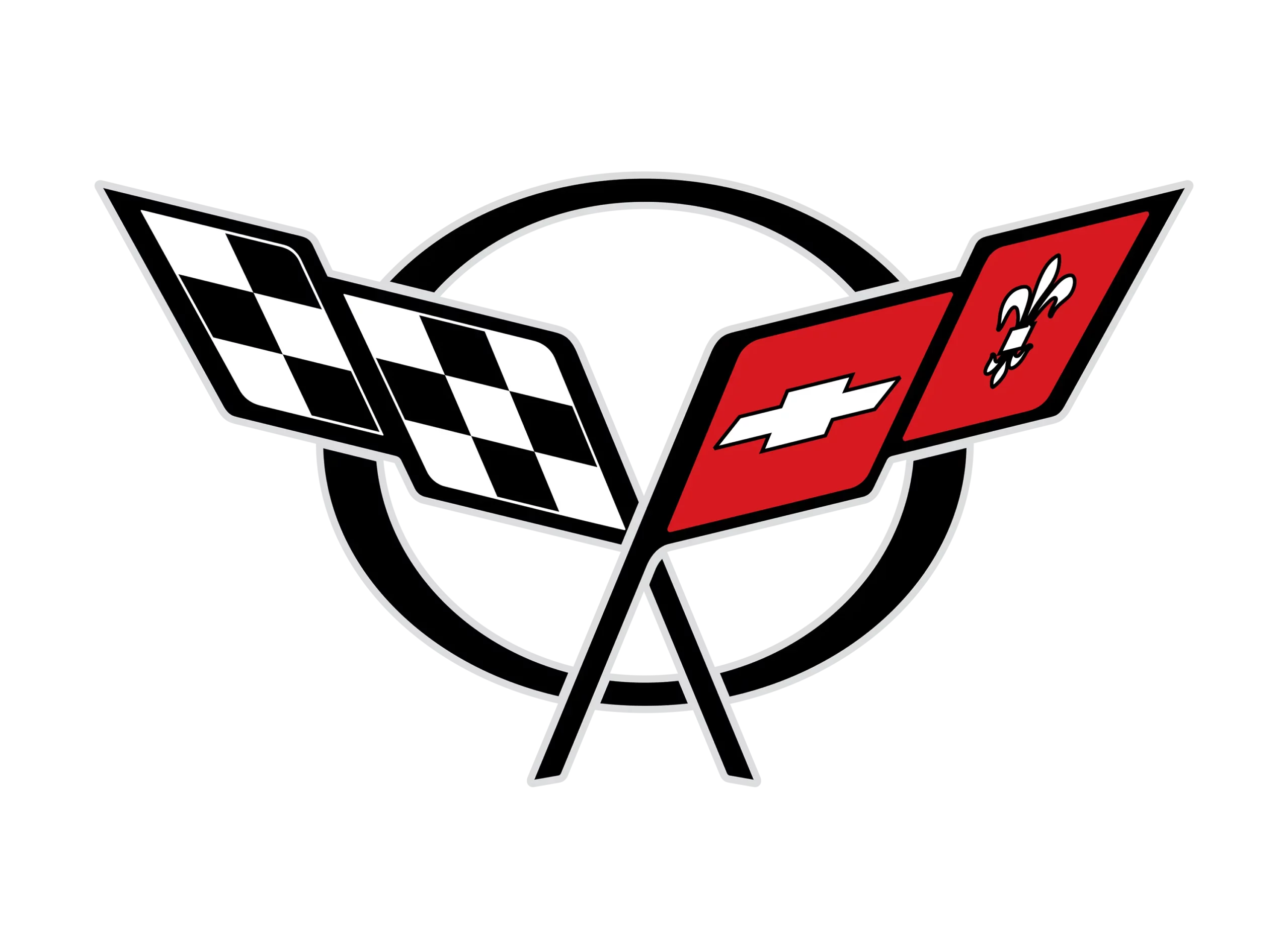 Corvette logo 1997-2005
