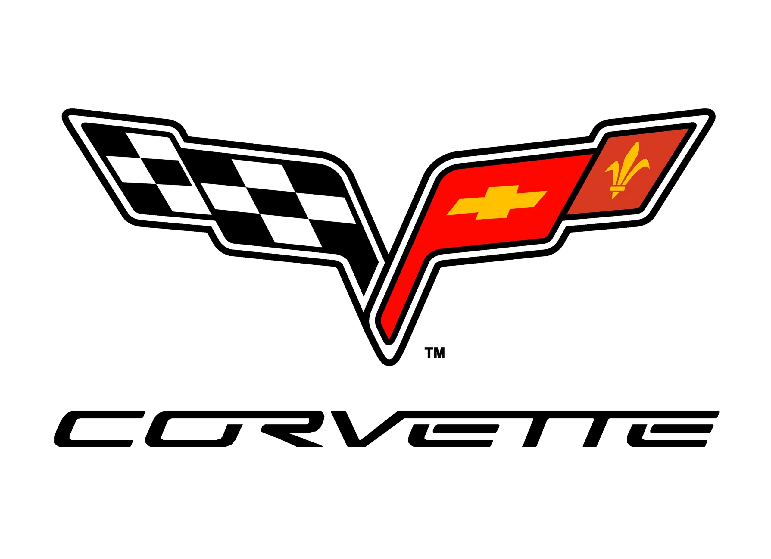 Corvette logo 2005-2014