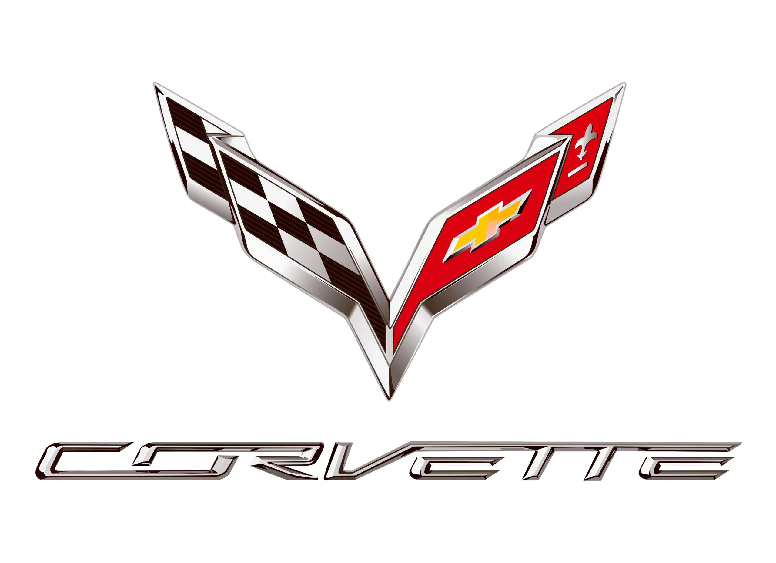 Corvette logo 2014-2019